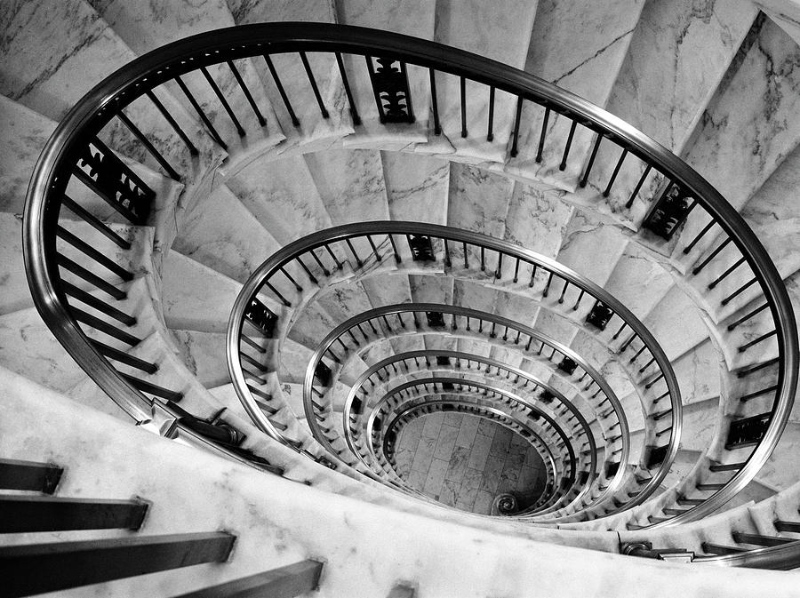 Spiral Staircase Photograph by Margaret Bourke-White