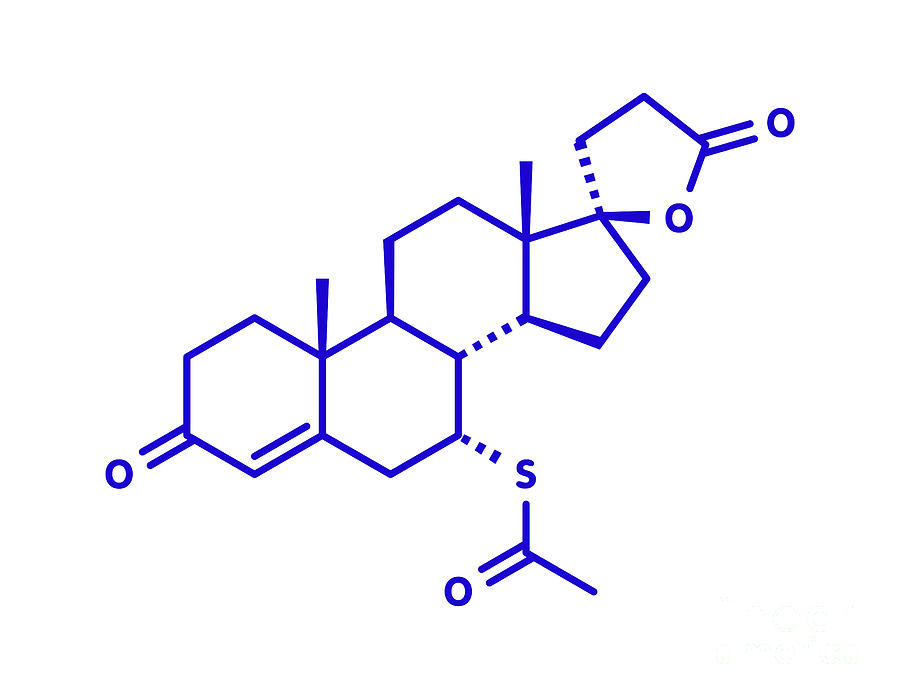 Spironolactone Drug #1 by Molekuul/science Photo Library