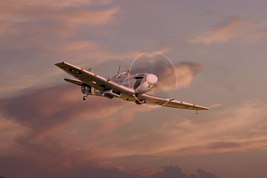 Spitfire EP120 #1 Digital Art by Airpower Art