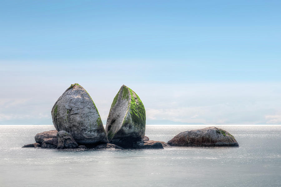 Split Apple Rock - New Zealand Photograph by Joana Kruse
