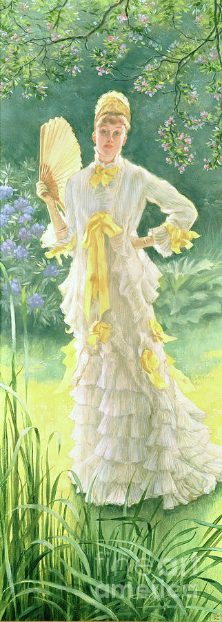 Spring Painting by James Jacques Joseph Tissot Fine Art America