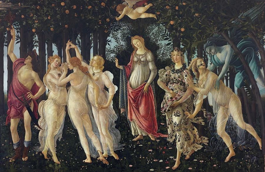 Spring Painting - Spring by Sandro Botticelli