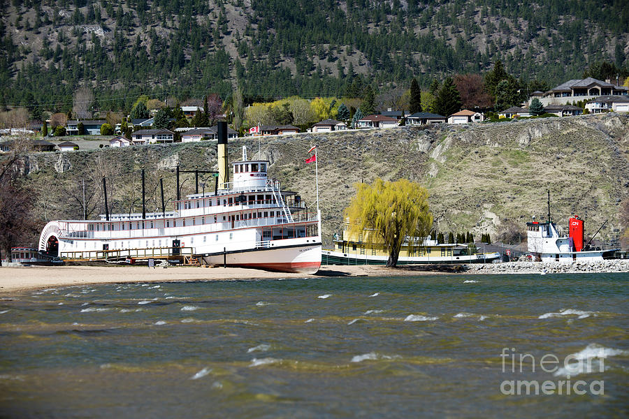 SS Sicamous Penticton Okanagan Lake Photograph By Kevin Miller - Pixels