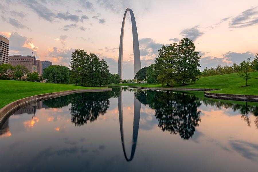 St. Louis Photograph - St. Louis, Missouri, Usa Park View #1 by Sean Pavone