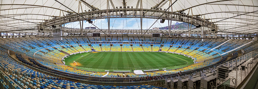 Stadium, Rio De Janeiro Brazil #1 Digital Art by Antonino Bartuccio