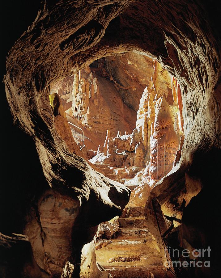 Stalactites And Stalagmites #1 Photograph by De Agostini/a. De Gregorio, Universal Images Group/science Photo Library/science Photo Library