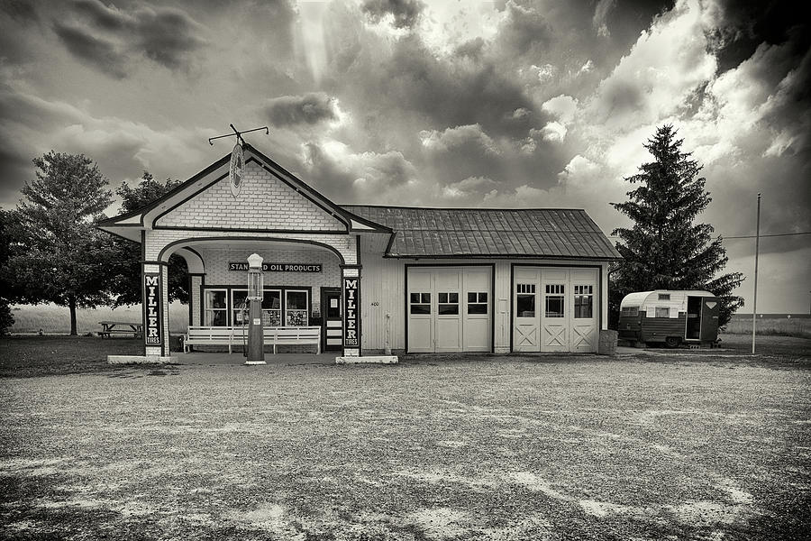 Standard Oil Station Route 66 #1 Photograph by Deborah Ritch