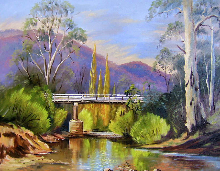 Star Bridge Bright #1 Painting by Glen Johnson