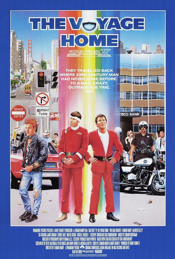 Movie Poster Photograph - Star Trek Iv The Voyage Home -1986-. #1 by Album