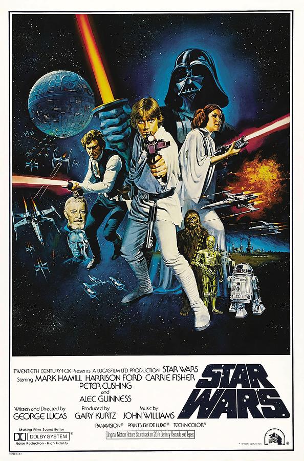 Movie Poster Photograph - Star Wars Episode Iv-a New Hope -1977-. #1 by Album