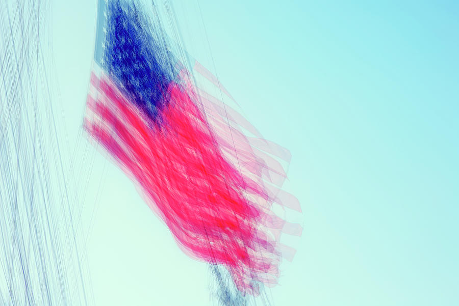 Impressionism Photograph - Stars And Stripes #1 by Joseph S Giacalone