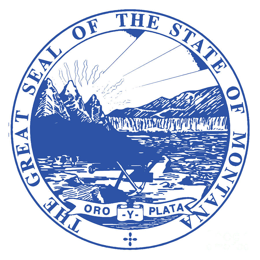 State Seal of Montana Digital Art by Bigalbaloo Stock - Pixels