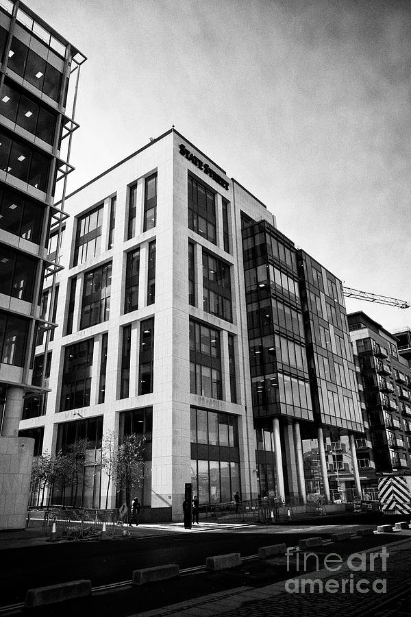 State Street Photograph - state street corporation international ireland offices and jp morgan offices Dublin Republic of Irel by Joe Fox State Street Photograph - state street corporation international ireland offices and jp morgan offices Dublin Republic of Irel by Joe Fox
