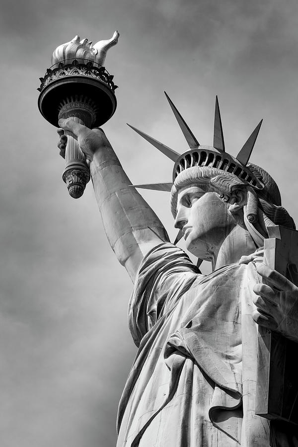 Statue Of Liberty, Nyc #1 Digital Art by Olimpio Fantuz