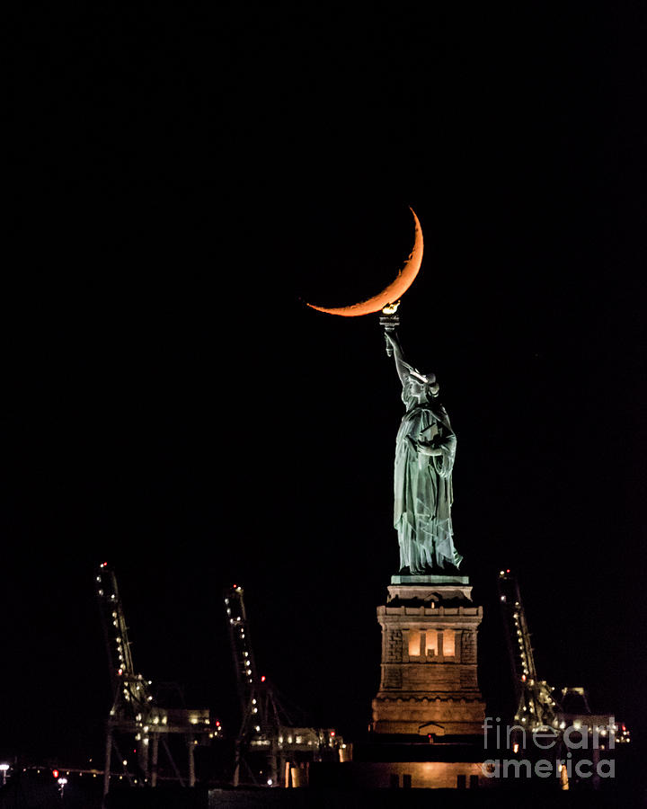 Statue of Liberty #2 Photograph by Zawhaus Photography