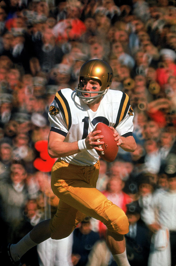 Staubach Looks To Pass #1 Photograph by George Silk