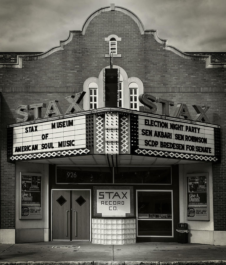 Memphis Photograph - Stax Records #1 by Bud Simpson