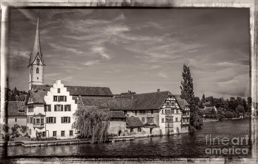 Switzerland Photograph - Stein am Rhein #2 by Bernd Laeschke