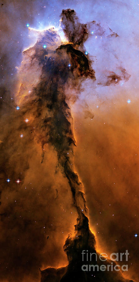 Stellar Spire In The Eagle Nebula #1 Photograph by Stocktrek Images