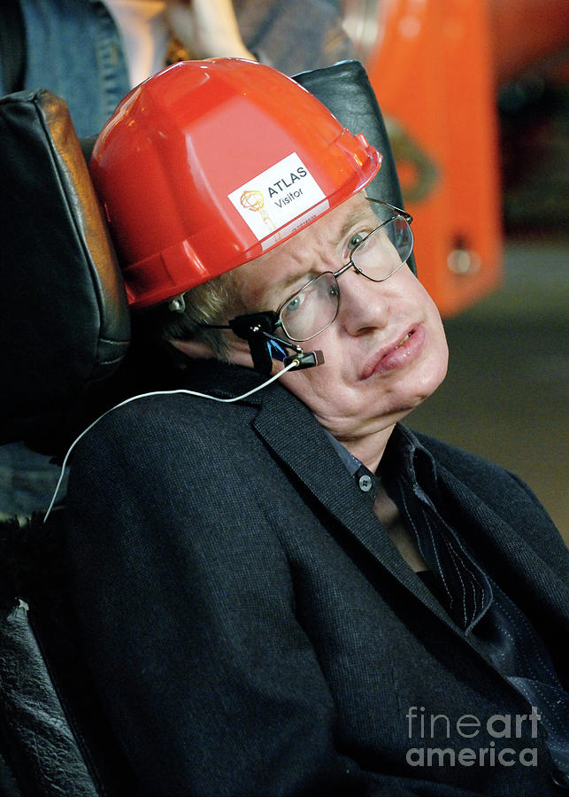 Stephen Hawking #1 Photograph by Cern/science Photo Library
