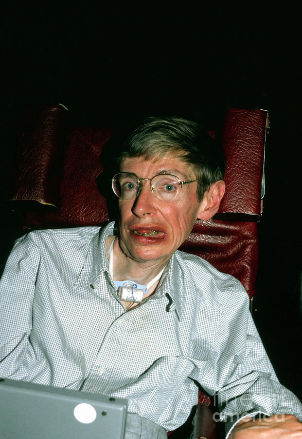 Stephen Hawking #1 Photograph by Debby Besford/science Photo Library