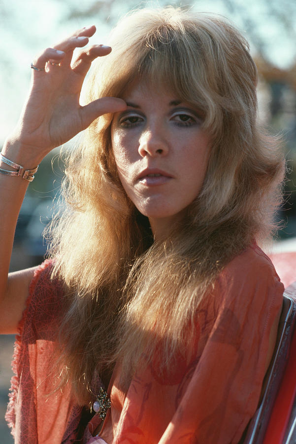 Stevie Nicks #1 Photograph by Fin Costello