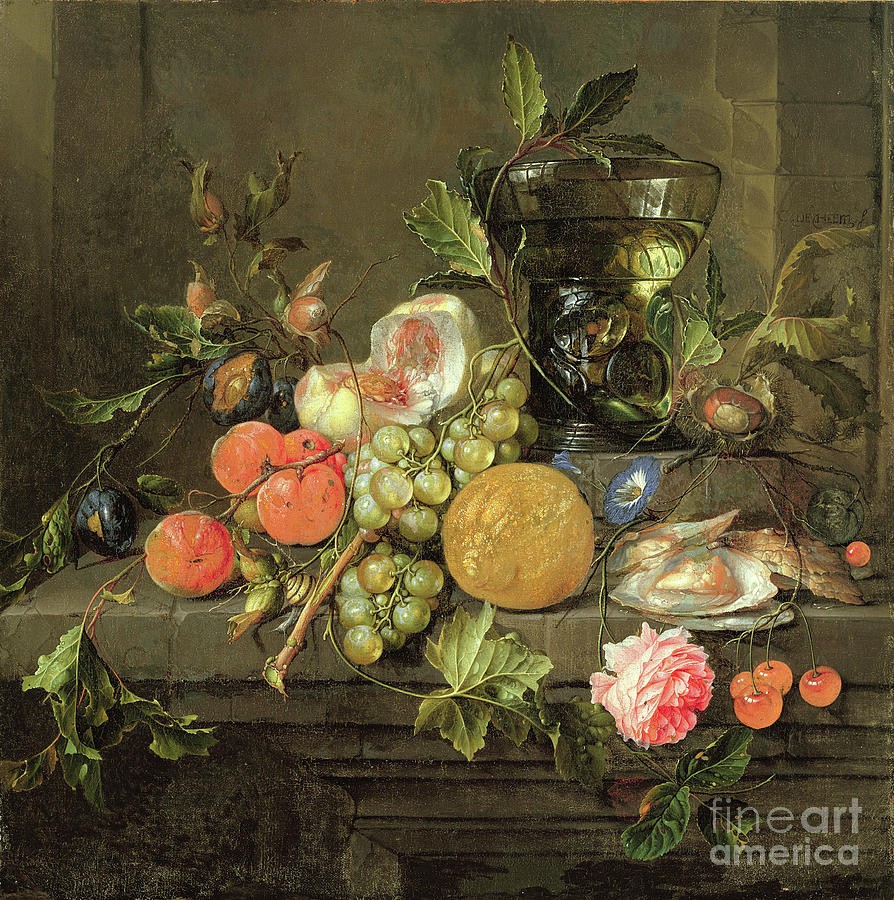 Still Life Painting by Cornelis De Heem - Fine Art America