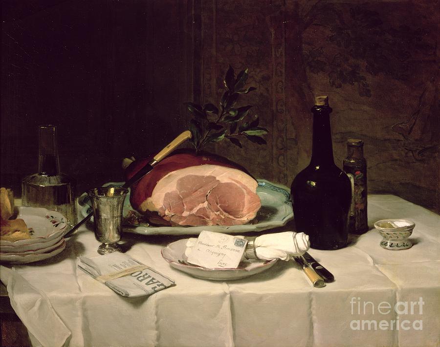 Bottle Painting - Still Life by Philippe Rousseau