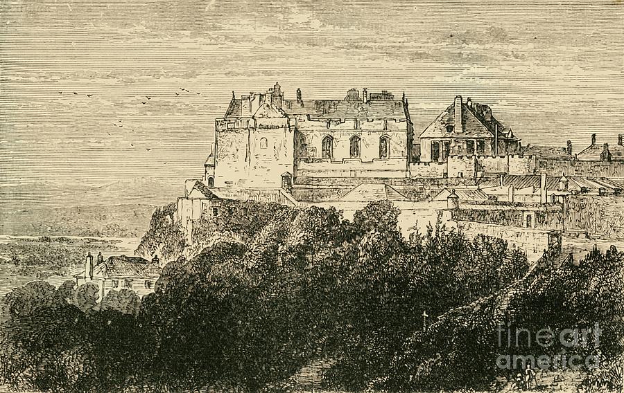 Stirling Castle #1 Drawing by Print Collector