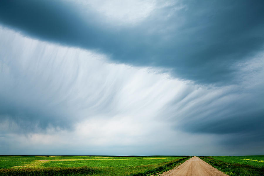 Storm Clouds, Saskatchewan, Canada #1 Photograph by Paul Souders