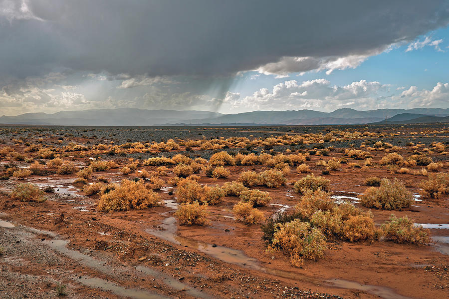 Storm In Moroccan Desert Africa #1 Photograph by Pavliha