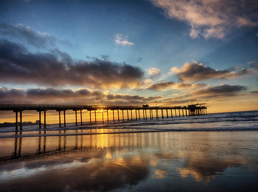 Stream Flowing Into The Pacific Ocean Photograph By Sheila Haddad 