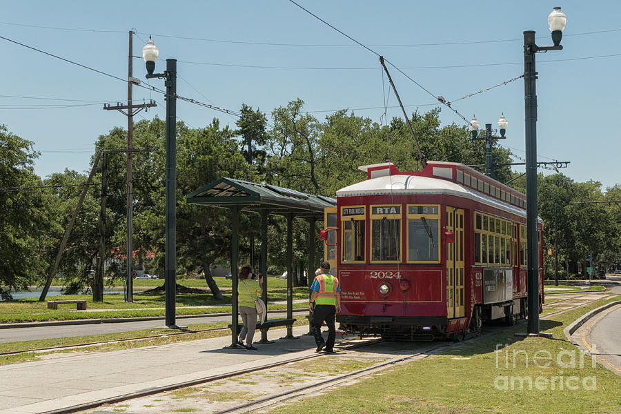 Streetcar New Orleans Photograph by Patricia Hofmeester