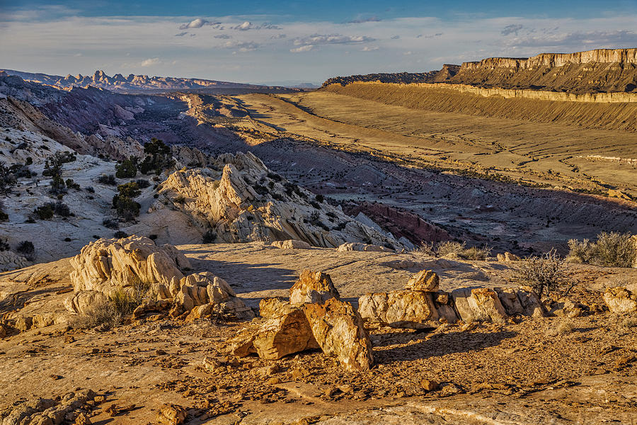 Sunset Photograph - Strike Valley Outlook, Escalante, Utah #1 by John Ford