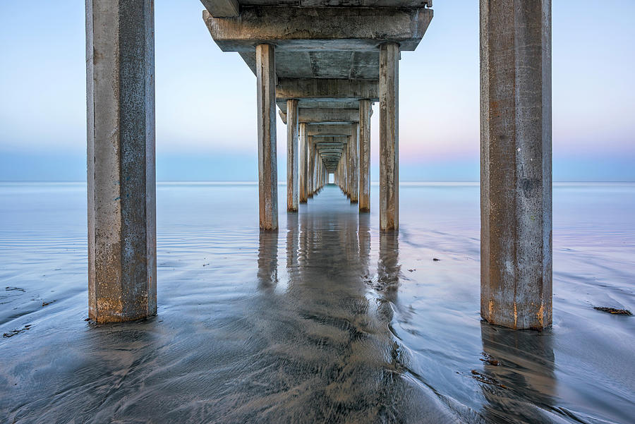 Pier Photograph - Stuck In The Sand #1 by Joseph S Giacalone