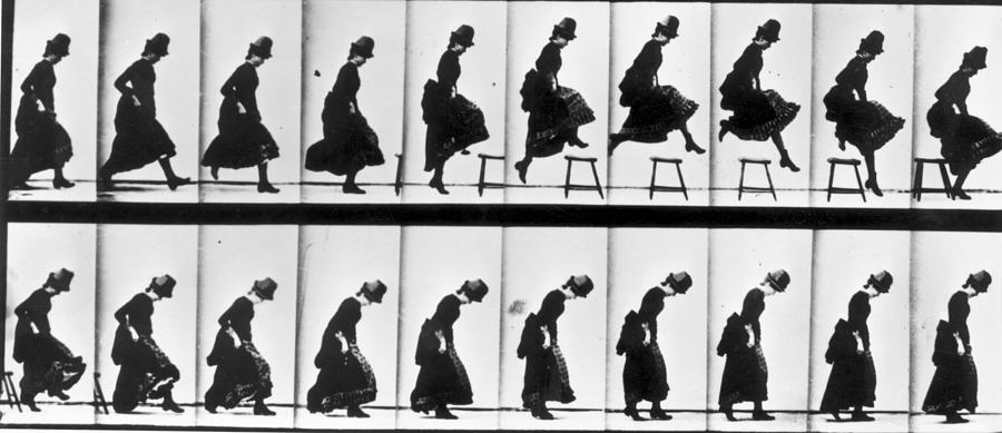 Study Of Motion #1 Photograph by Eadweard Muybridge