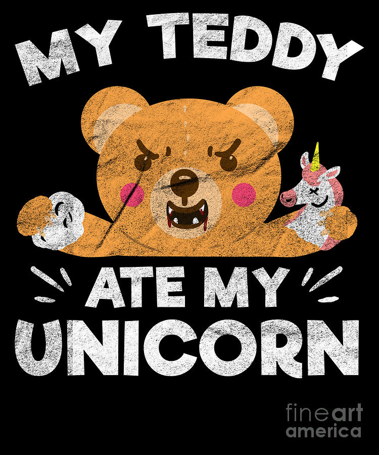 angry teddy bear