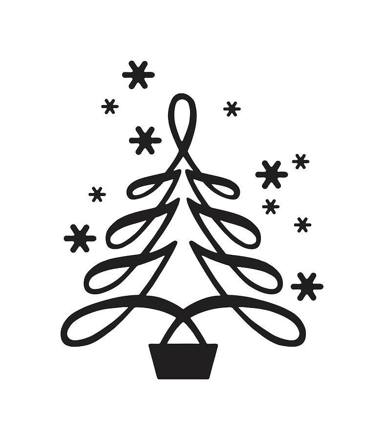Christmas Tree Sketch Stock Illustrations, Cliparts and Royalty Free Christmas  Tree Sketch Vectors