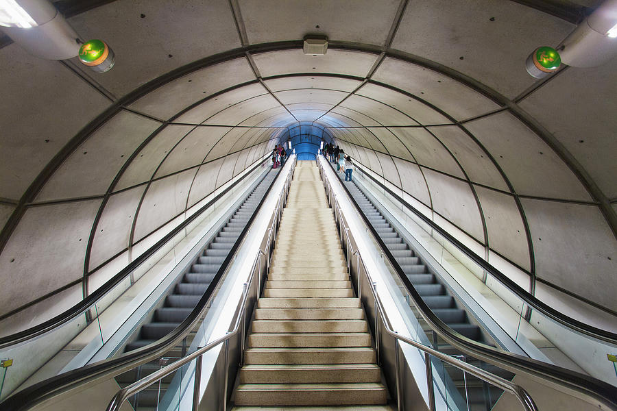 Subway, Underground Of Bilbao #1 Photograph by Gonzalo Azumendi