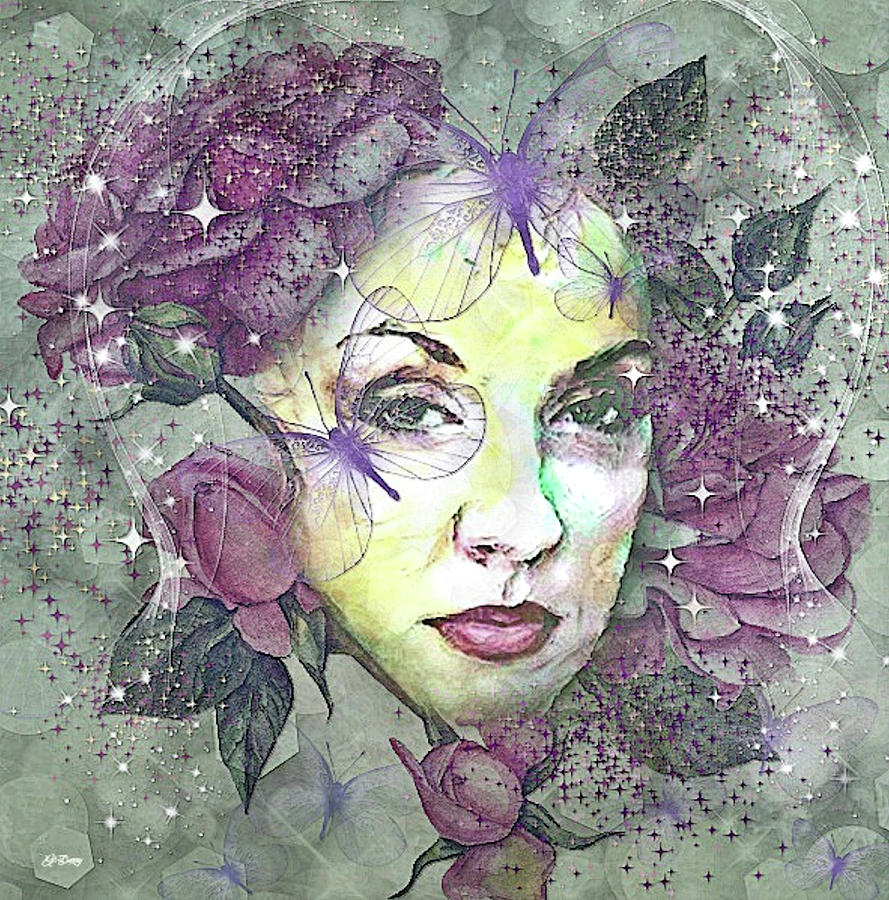 Rose Mixed Media - Such Beauty #2 by Gayle Berry