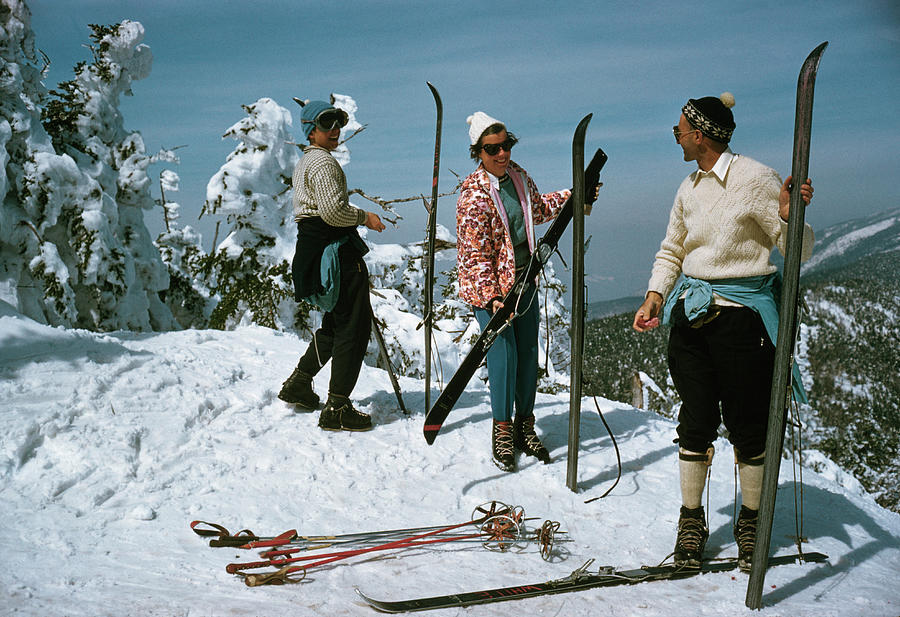 Sugarbush Skiing Photograph by Slim Aarons