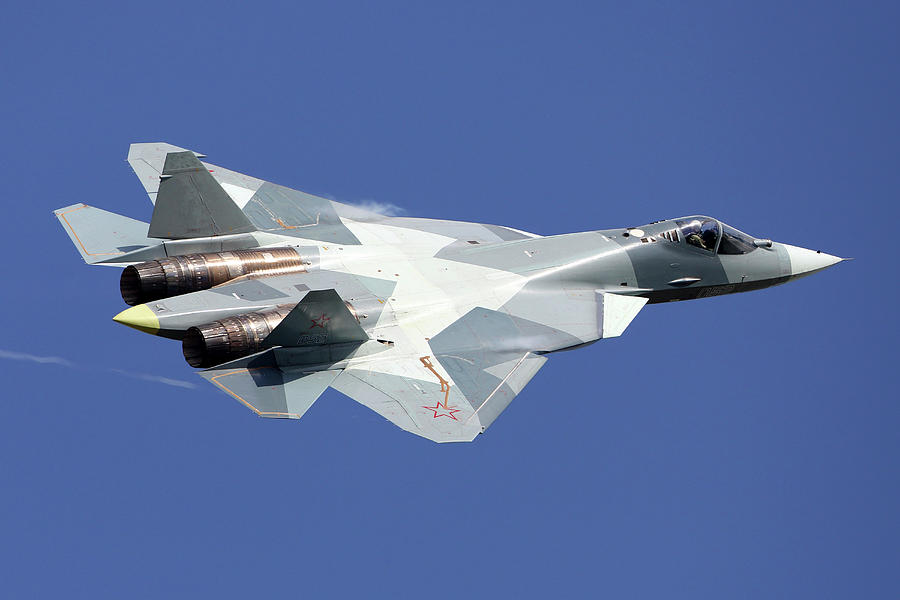 Sukhoi T-50 Su-57 Pak-fa Fifth Photograph by Artyom Anikeev - Fine Art ...