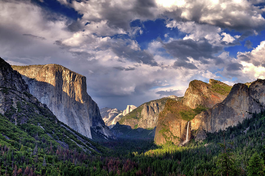 Summer Storm Clearing Over Yosemite Valley Photograph by Charles Kost ...