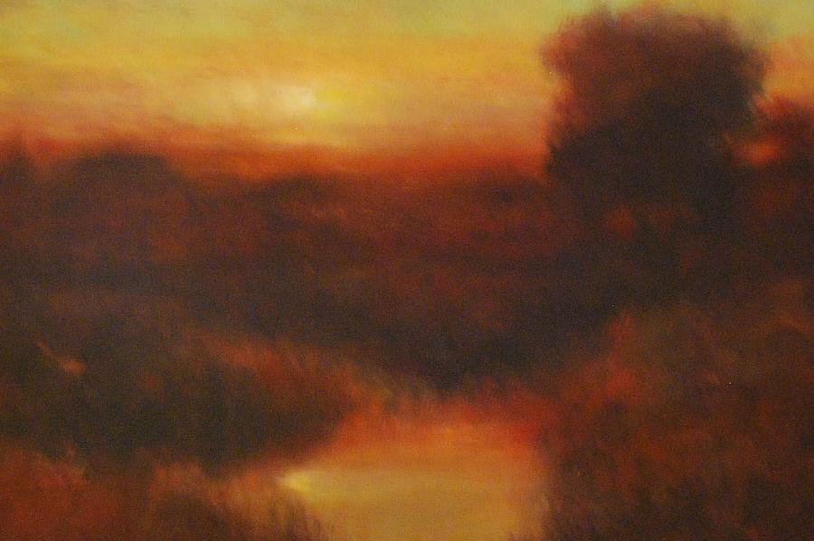 Sundown #1 Painting by Richard Hinger