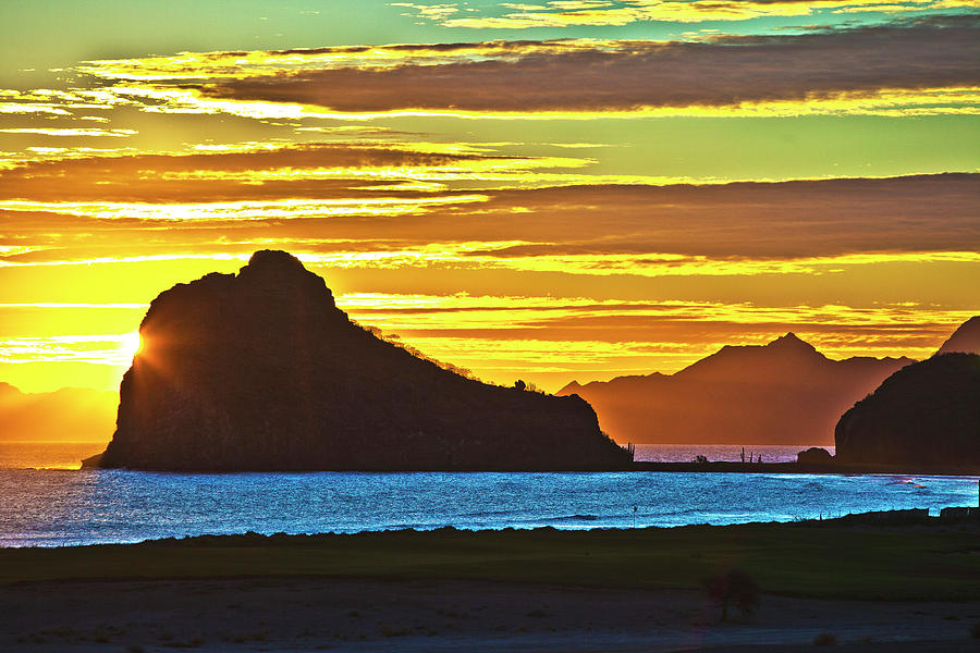 Clouds Photograph - Morning Sunrise, Mexico by Annie Omens Clouds Photograph - Morning Sunrise, Mexico by Annie Omens