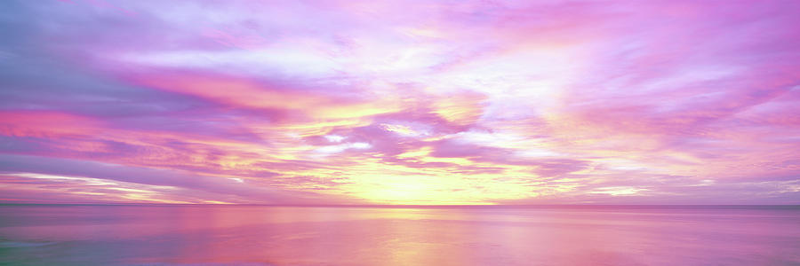 Sunrise Over Sea Of Cortez, El #1 Photograph by Panoramic Images