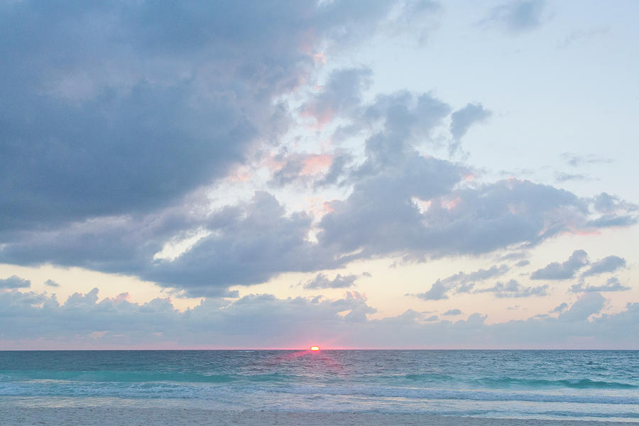 Sunrise Over The Ocean #1 Photograph by Sasha Weleber