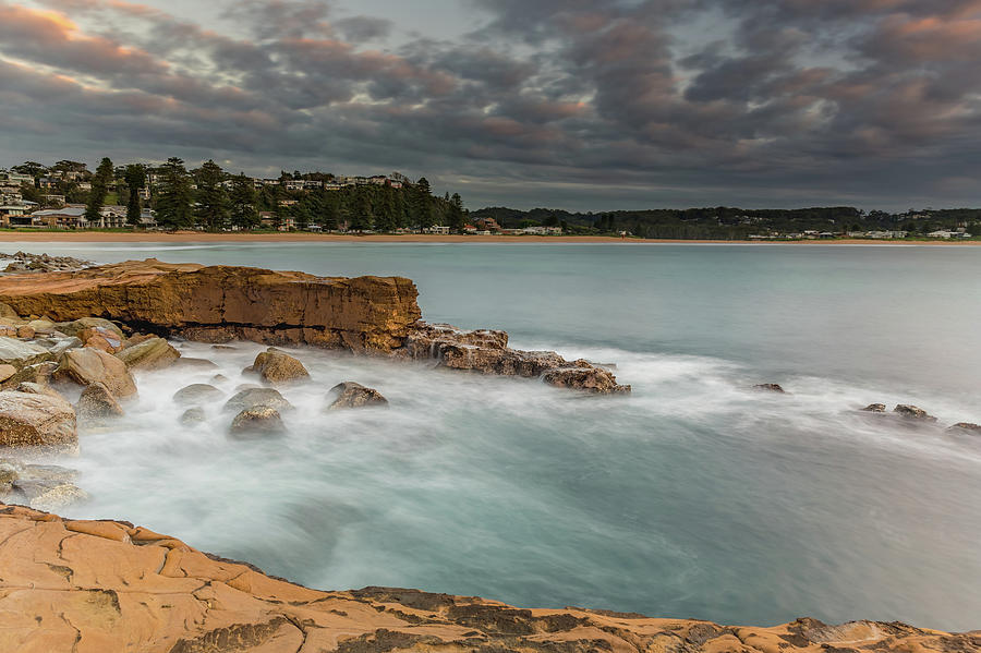 Sunrise Seascape from the Headland by Merrillie Redden Sunrise Seascape from the Headland by Merrillie Redden