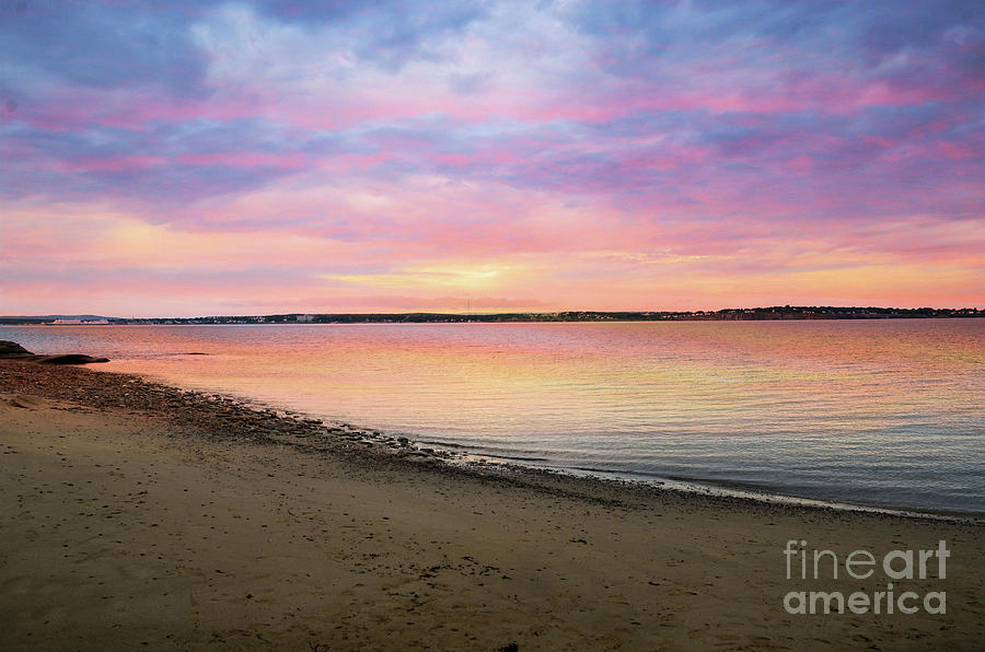 Sunset Beauty on the Ocean Photograph by Elaine Manley