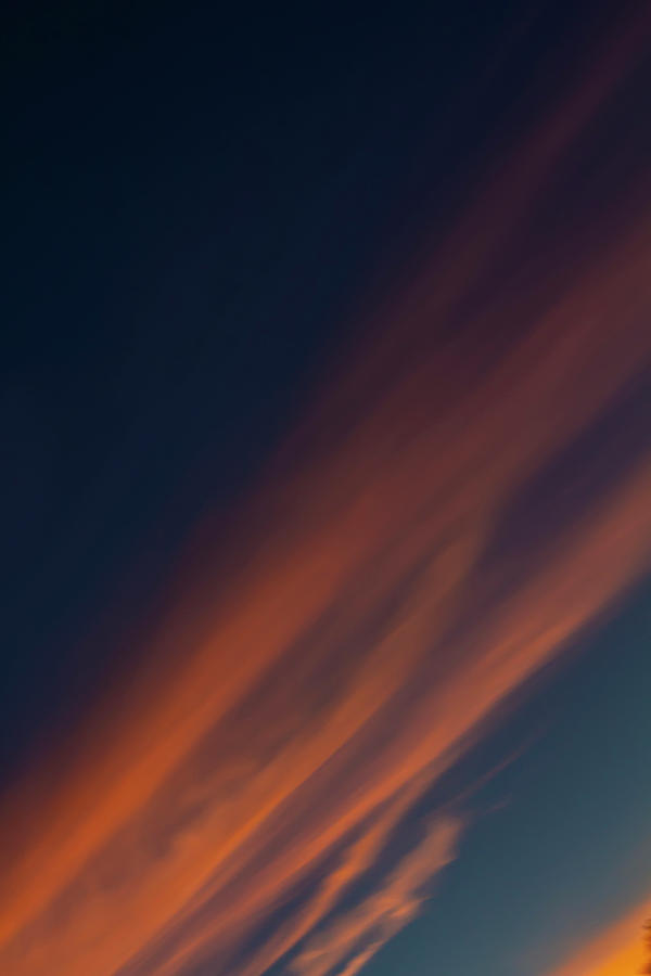 Sunset Clouds  #1 Photograph by Robert Ullmann